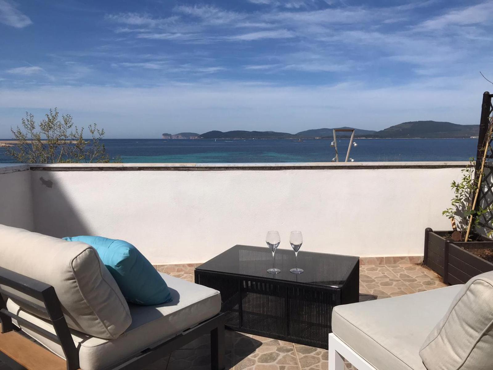 Giosuero Beach Alghero Exteriör bild